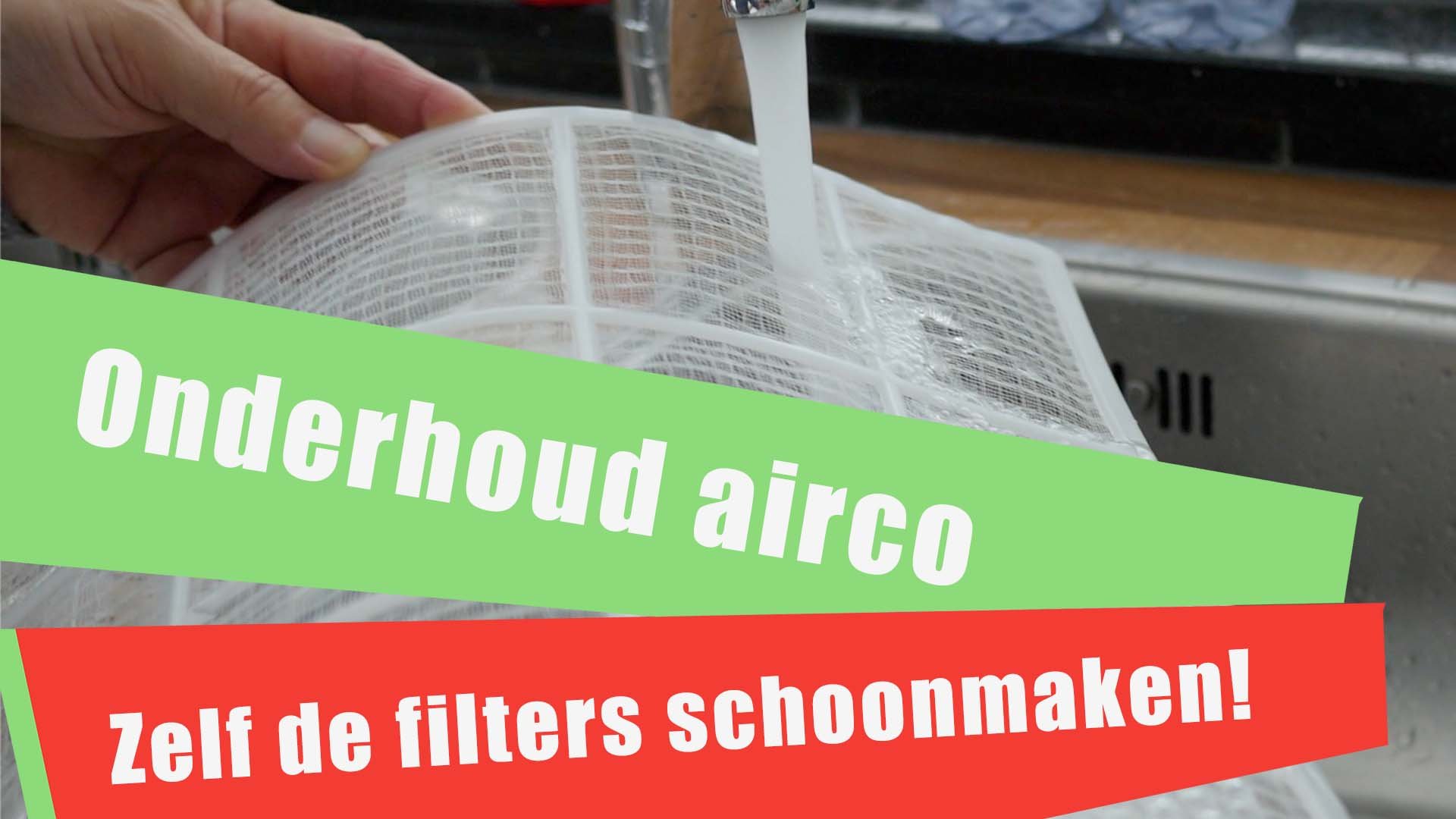 Zelf airco filters schoonmaken van binnenunit