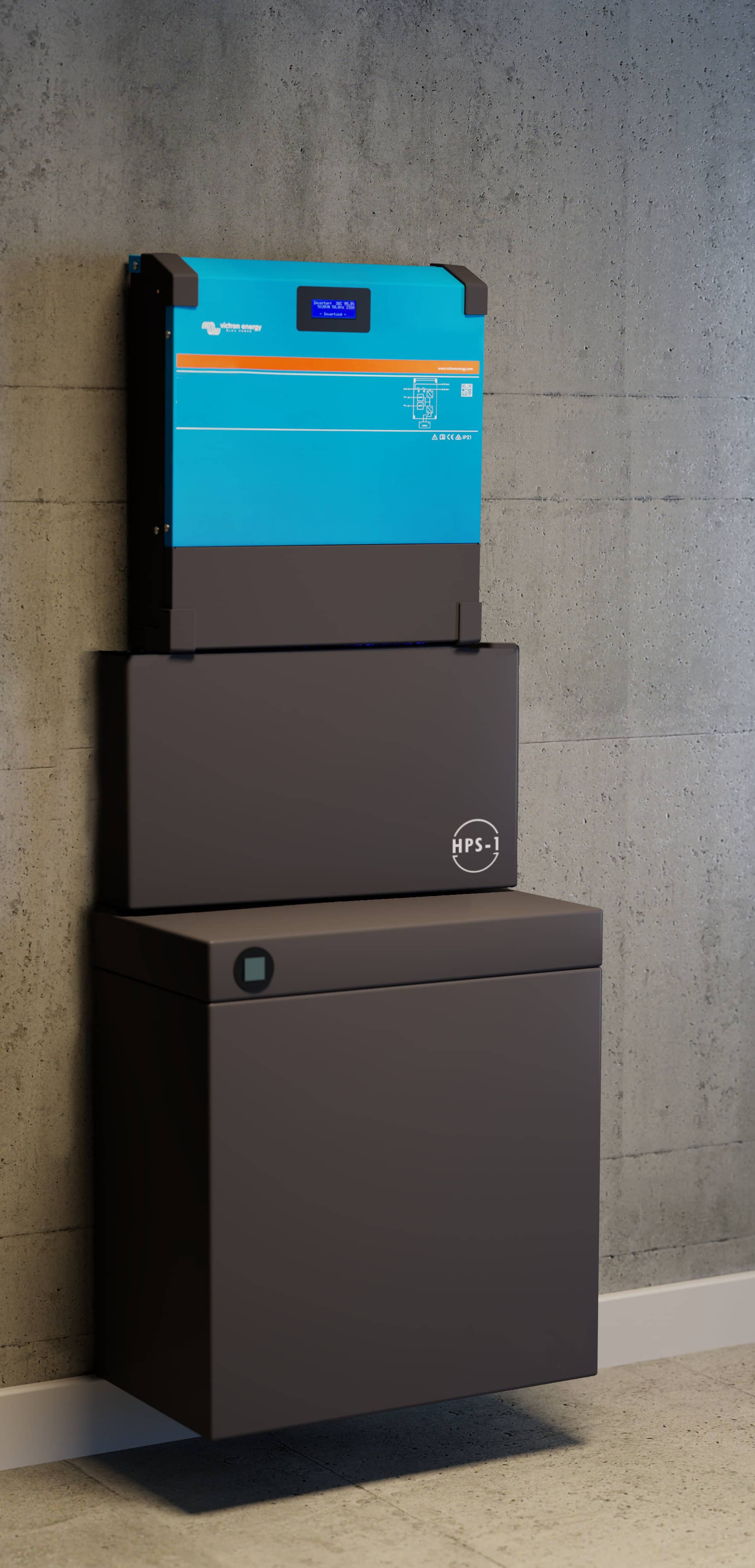 1 fase HomePowerSystem HPS-1 thuisbatterij